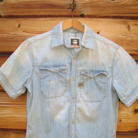 G-Star Cromart Destroyed Dress Shirt - Picture 5 of 10